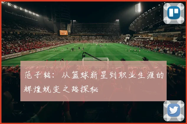 范子铭：从篮球新星到职业生涯的辉煌蜕变之路探秘